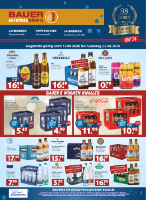 Unser Aktuell gültiges Angebot vom 17.08.2026 bis 22.08.2026 
